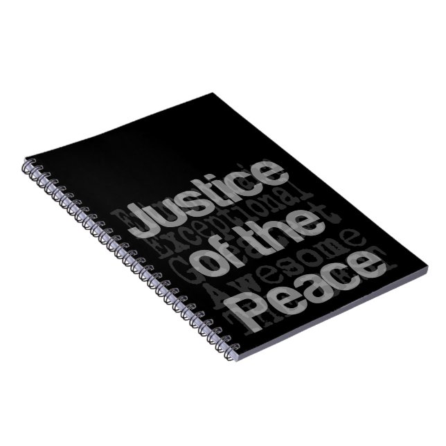 Cuaderno Justicia del Extraordinario de Paz (Lado Derecho)