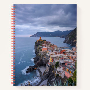 Cuaderno Justo después del atardecer   Vernazza, Cinque Ter