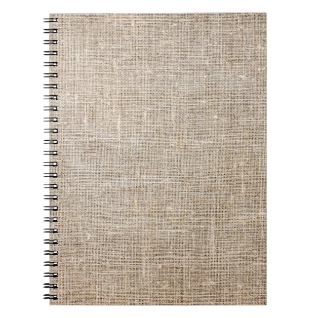 Cuaderno Jute Textile (Frente)