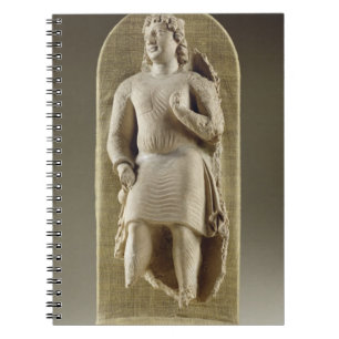 Cuaderno Juventud o Maitreya derecha, Gandhara (estuco)