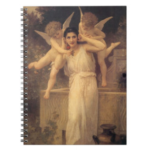 Cuaderno Juventud por Bouguereau, Retrato de Ángeles Victor