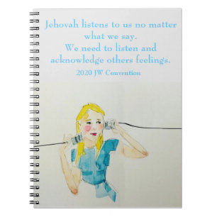 Cuaderno JW 2020 Convention Notebook -Tara Lillian artwork