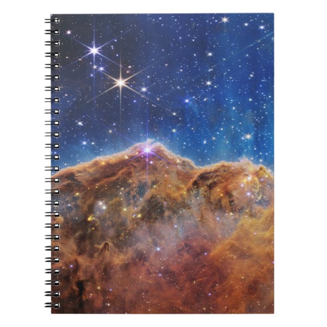 Cuaderno JWST James Webb Telescopio Espacial Acantilados Có (Frente)