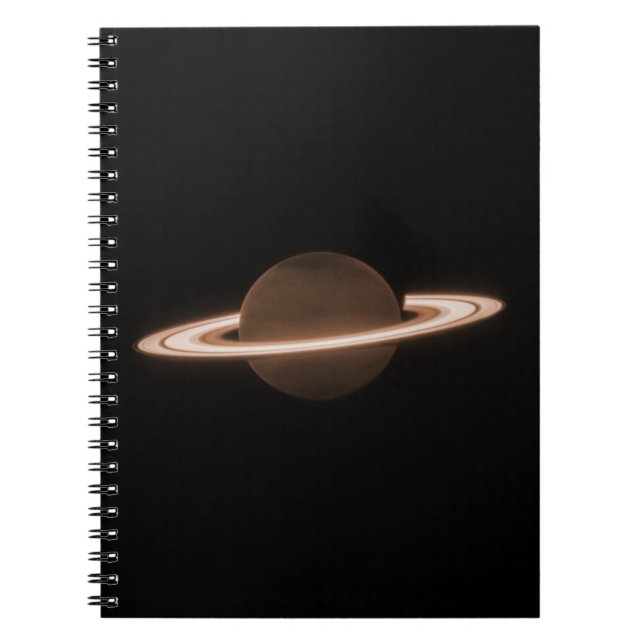 Cuaderno JWST James Webb Telescopio Espacial Saturn Infrarr (Frente)