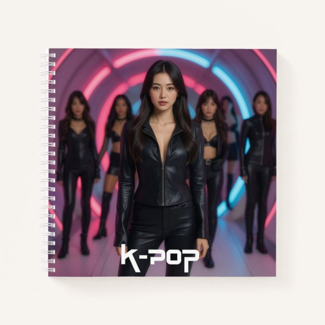 CUADERNO K-POP (Anverso)