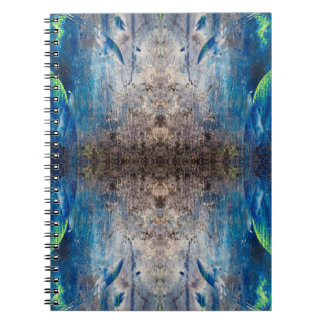 Cuaderno Kaleidoskopisch abstrakt bunt bohemien mandala