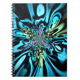 Cuaderno Kaliverse Energía Eléctrica Arte Fractal #4