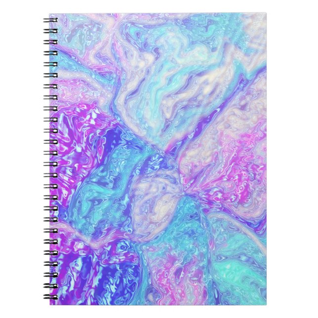Cuaderno Kaliverse Fluido Fractal #01 (Frente)