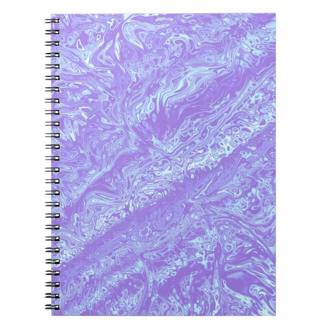 Cuaderno Kaliverse Fluido Fractal #01 (Frente)