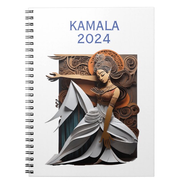 Cuaderno Kamala 2024 por el presidente Thunder_Cove (Frente)