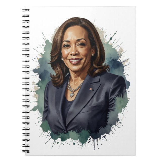 Cuaderno Kamala Harris (Frente)
