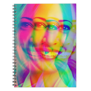 Cuaderno Kamala Harris 2024 Mujer india Chica negra magia