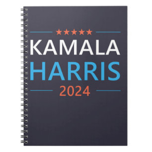 Cuaderno Kamala Harris 2024 para el presidente
