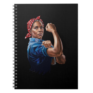 Cuaderno Kamala Harris 2024 Rosie The Riveter Childless Cat