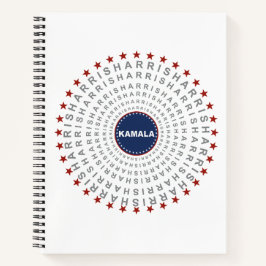 Cuaderno KAMALA HARRIS Ecos de Mug de Cambio