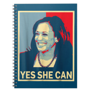 Cuaderno Kamala Harris SÍ ELLA PUEDE 2024 Elección Presiden
