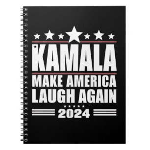 Cuaderno Kamala Haz que Estados Unidos se ría de nuevo Band