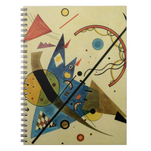 Cuaderno Kandinsky Abstract Circles Shapes