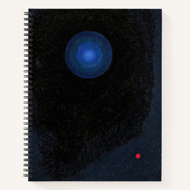 Cuaderno Kandinsky - Arte azul, abstracto (Anverso)