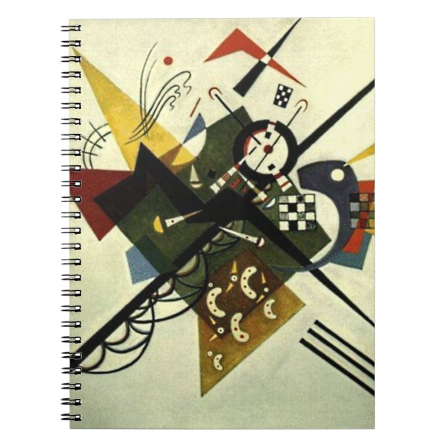 Cuaderno Kandinsky En White II (Frente)