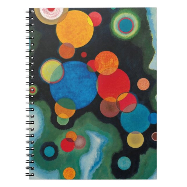 Cuaderno Kandinsky Impulso Profundo Aceite abstracto en lie (Frente)