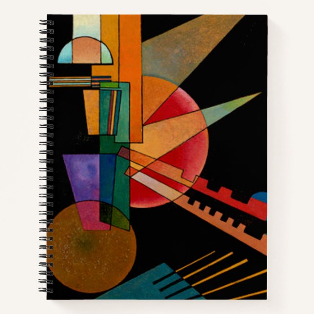 Cuaderno Kandinsky - Interpretación abstracta (Anverso)