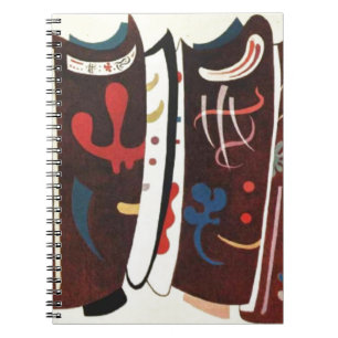 Cuaderno Kandinsky marrón con suplemento abstracto