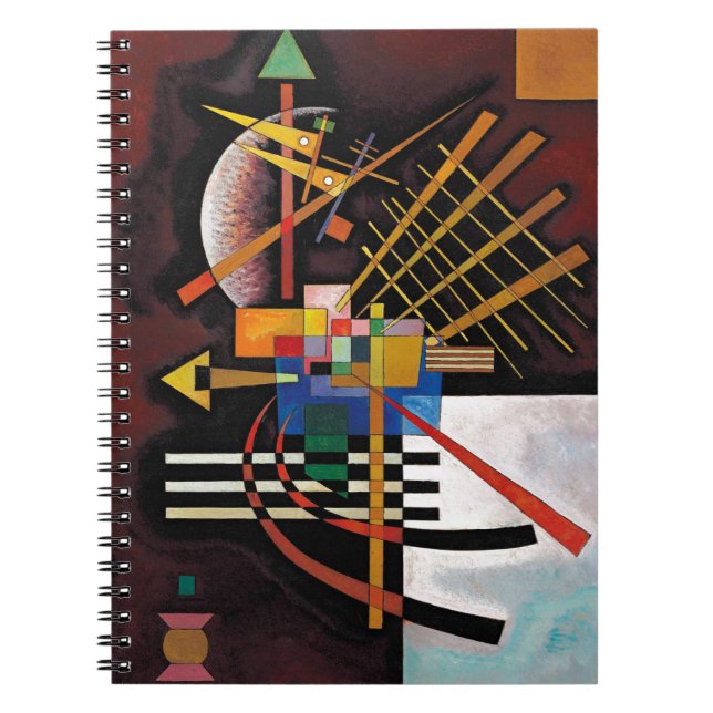 Cuaderno Kandinsky Resumen Pintura de arte clásico (Frente)