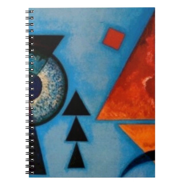 Cuaderno Kandinsky Suave Duro Abstracto (Frente)