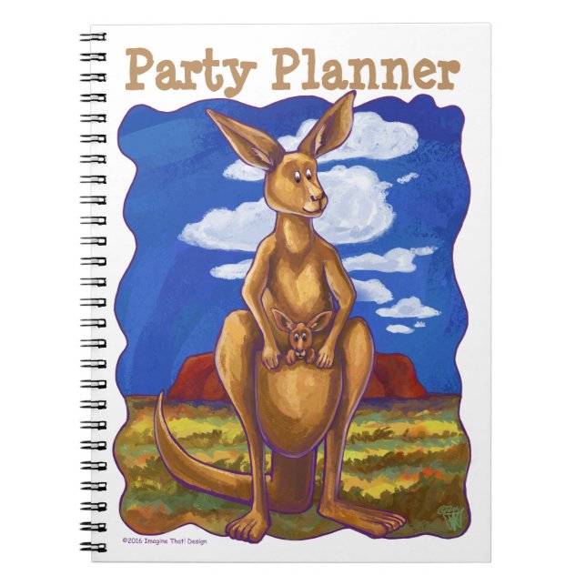 Cuaderno Kangaroo Party Center (Frente)