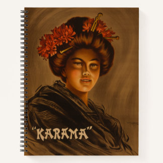 Cuaderno Karama: Romance Japonés Actriz Geisha