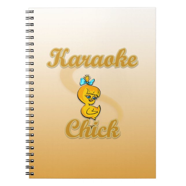 Cuaderno Karaoke Chick (Frente)