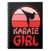 Karate Chica Te Dejas Un Golpe De Mí Retro Sunset