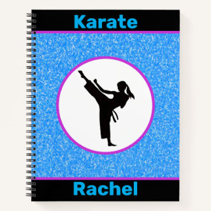 Cuaderno Karate Chicas Sparkle