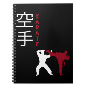 Cuaderno Karate luchando contra las artes marciales japones