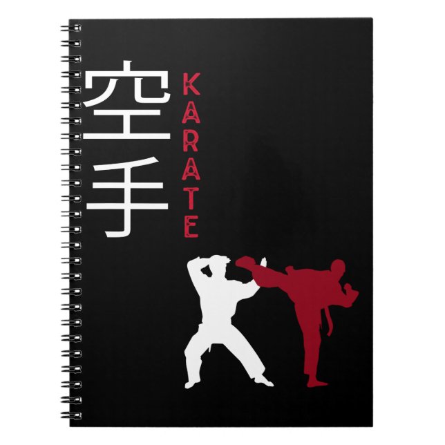 Cuaderno Karate luchando contra las artes marciales japones (Frente)