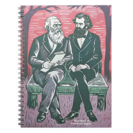 Cuaderno Karl Marx y Fredrich Engels el manifiesto