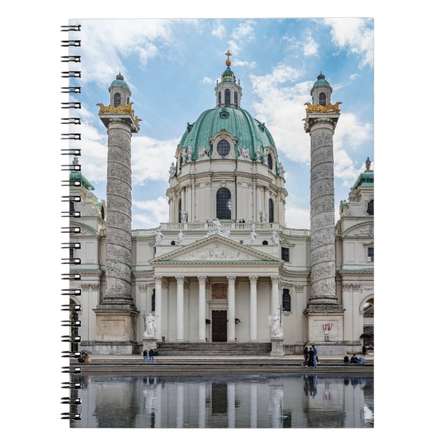 Cuaderno Karlfalche en Viena, Austria (Frente)