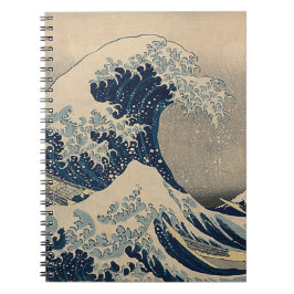 Cuaderno Katsushika Hokusai. La gran ola de Kanagawa