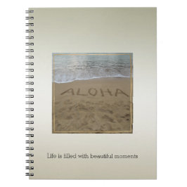 Cuaderno Kauai Hawaii Beach Your Photo