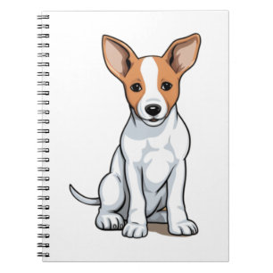 Cuaderno Kawaii Basenji Puppy
