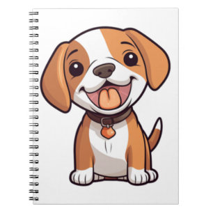 Cuaderno Kawaii Beagle Puppy