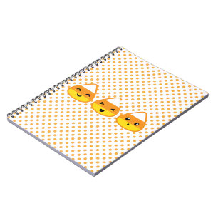 Cuaderno Kawaii Candy Corn Notebook