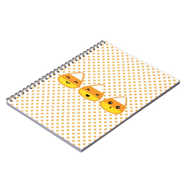 Cuaderno Kawaii Candy Corn Notebook (Lado Izquierdo)