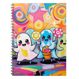 Cuaderno Kawaii Candy Parade Colorido Personalizado