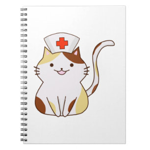 Cuaderno Kawaii Cat Nurse