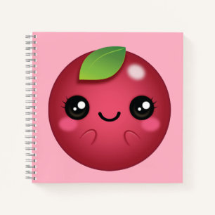 Cuaderno Kawaii Cranberry