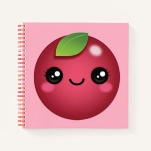 Cuaderno Kawaii Cranberry Notebook