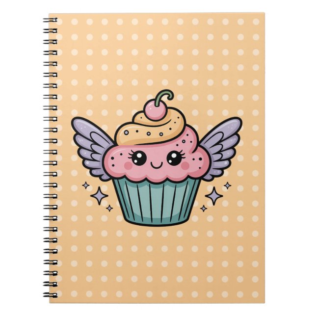 Cuaderno Kawaii Cupcake (Frente)