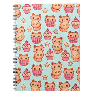 Cuaderno Kawaii Cupcakes Cupcakes